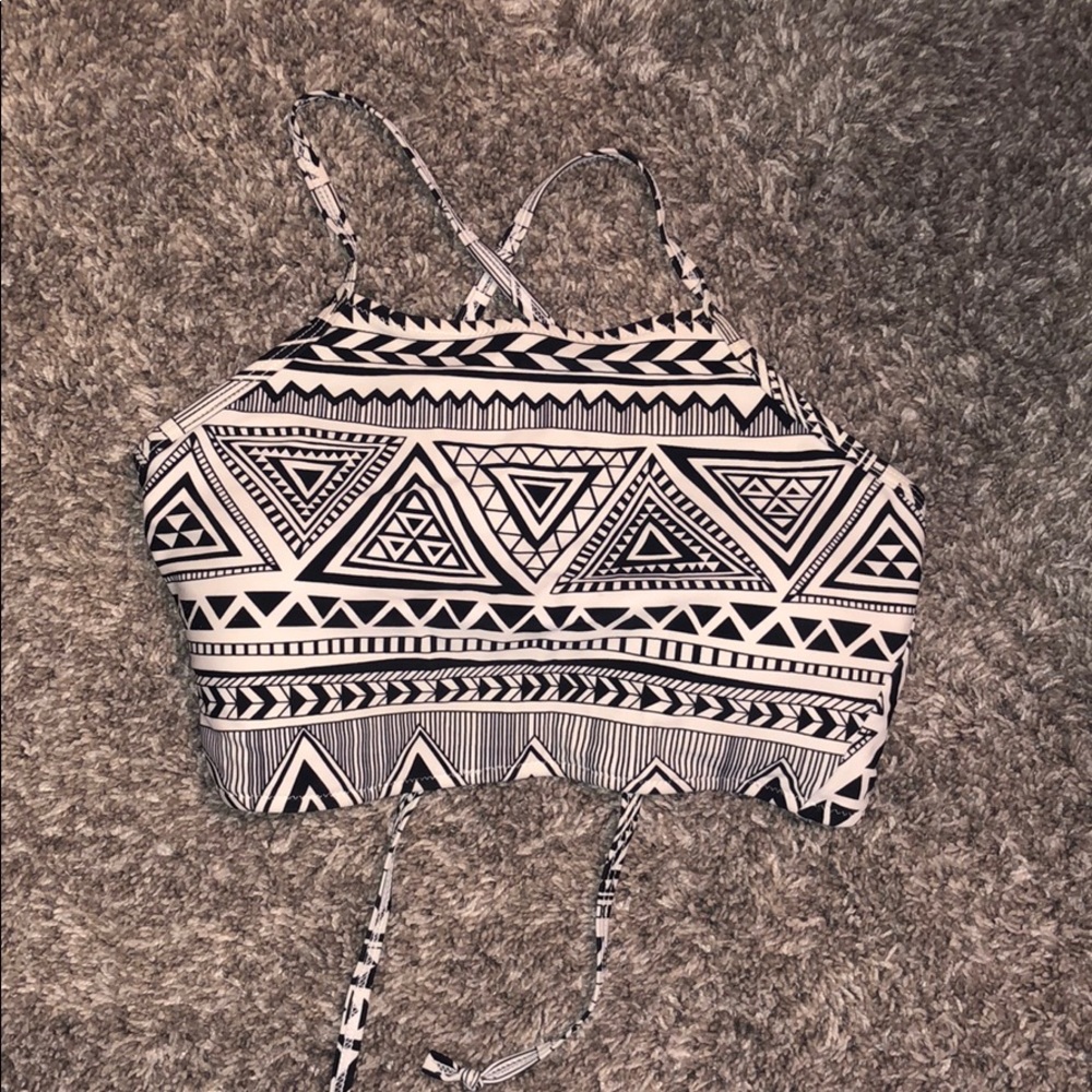 Halter bikini top